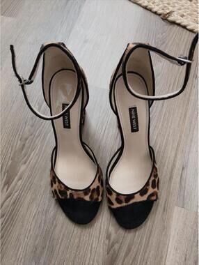 Nine West leopard print heels #leopardprint #heels